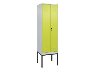PBM-locker,HxBxD 2120x600x500mm,2vak,vak B 300mm,draaigrendel - 1