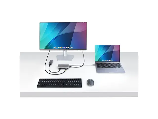 USB-C Multiport Adapter 4K 60Hz HDMI DP 100W PD 3x USB Hub