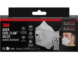 Aura Comfort Cool Flow stofmasker FFP3 5 stuks