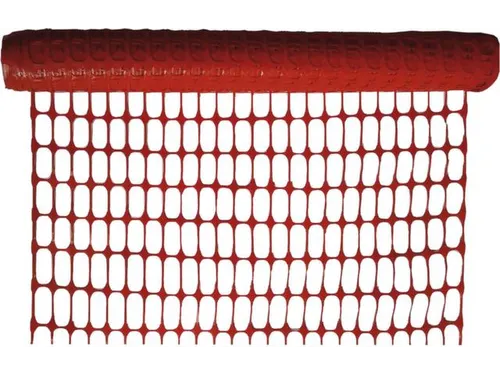 afzetgaas,HxL 1000x50000mm,maaswijdte 40x80mm,kunststof,oranje