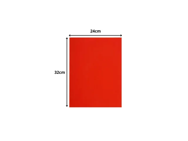 100 dossiermappen FLASH 220 -100%gerecycleerd 24x32cm-Rood