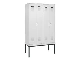 PBM-locker,HxBxD 2120x1200x500mm,4vak,vak B 300mm,draaigrendel - 2