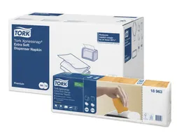 Tork Xpressnap Servet 21,3x16,5cm 2-laags 1/2 vouw Oranje 5x200x8