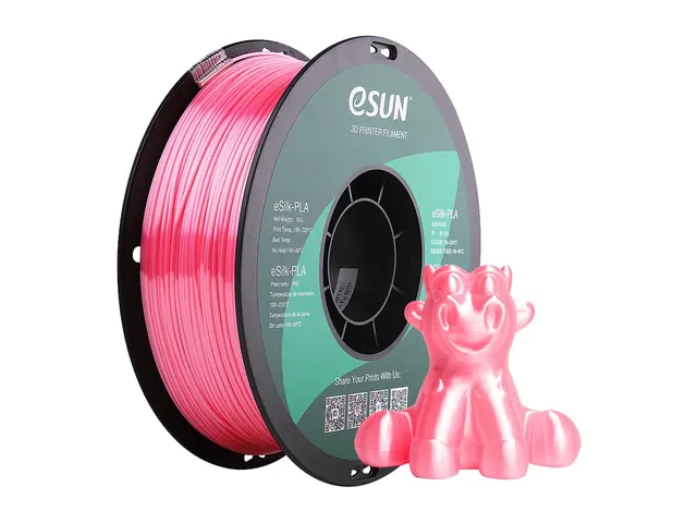 eSUN 3D printer Filament ePLA-Silk 1,75mm Roze 1kg