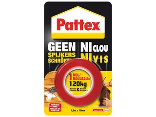 montagetape Geen Spijkers & Schroeven, tot 120kg - 1