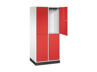 grootvolume garderobekast,HxBxD 1950x820x600mm,2x2vak.,vak B 360mm - 1
