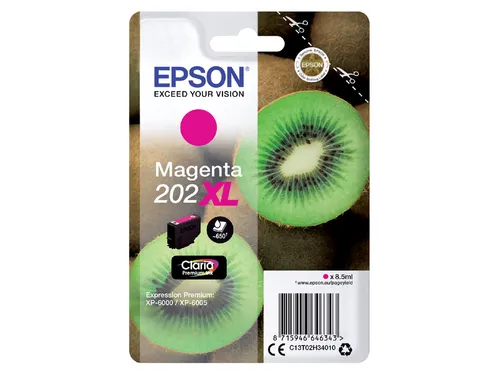 Inktcartridge Epson 202XL T02H34 rood HC C13T02H34010