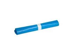 Afvalzak 58x100cm Blauw T23 70 Liter 20x25 Stuks