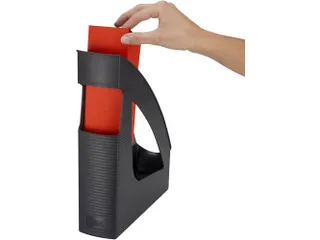 Tijdschriftcassette Jalema Re-Solution A4 Zwart 100% recycled - 2