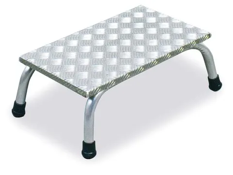 Montagetrap Aluminium H 0 2M 1Trede Incl. Platform Treden Traanplaat