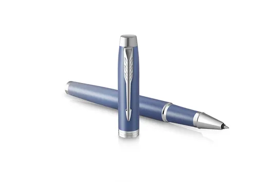 Parker IM Rituals Rollerpen Blauw CT Fijne punt in Giftbox