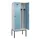 locker voor scheiding van kleding,HxBxD 2120x800x500mm,2vak
