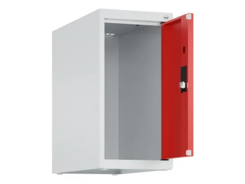 opzetkast,v. locker,1vak.,vak B 250mm,HxBxD 500x250x500mm,vleugeldeur