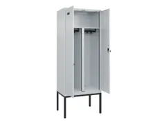 PBM-locker,HxBxD 2120x800x500mm,2vak,vak B 400mm,draaigrendel
