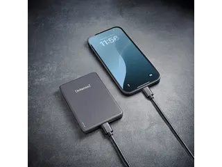 7344034 INTENSO Powerbank Li-Polymer 10.000 mA grijs MagSafe - 1