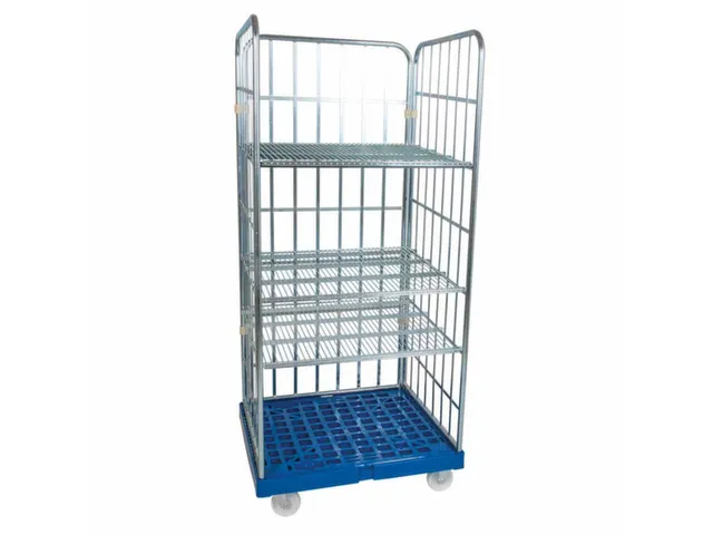 rolcontainer,draagverm. 500kg,HxLxB 1790x815x724mm,nuttige H 1600mm