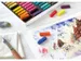 Pastelkrijt Faber-Castell halve lengte etui à 72 stuks