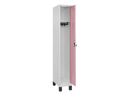 locker,HxBxD 1950x300x500mm,1vak,vak B 300mm,draaigrendel,voeten