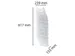 Trieur mural modulable vertical 8 compartiments A4 - Cristal