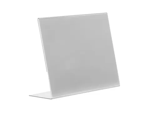 Europel Kaarthouder Budget L-standaard A5 1,5 mm Liggend Acryl – Set