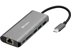 Usb-C Dock Hdmi+Lan+Sd+Usb100W