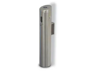 Wandasbak H 590mm Zuilvorm Rvs - 2
