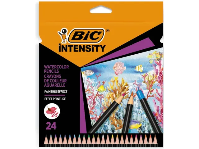 aquarelpotlood Intensity, etui van 24 stuks