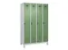 locker voor scheiding van kleding,HxBxD 1950x1200x500mm,4vak