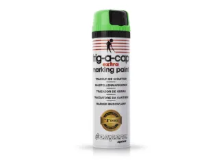 Markeerspray Voor Bouwplaatsen Groen Fluorescerend 500Ml - 3