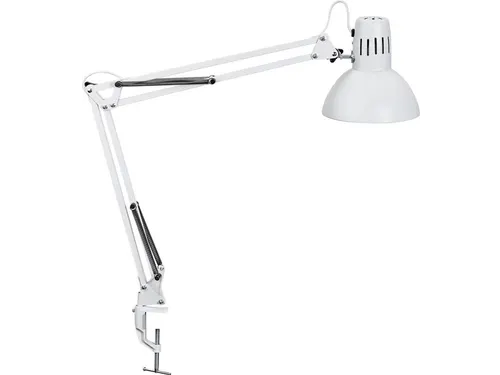 Bureaulamp MAUL Study tafelklem excl.LED lamp E27 wit