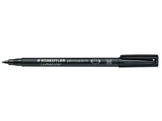 Viltstift Staedtler OHP Lumocolor 317 Medium 1.0mm Zwart - 1