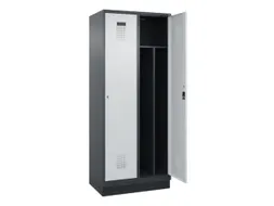 locker voor scheiding van kleding,HxBxD 1950x800x500mm,2vak