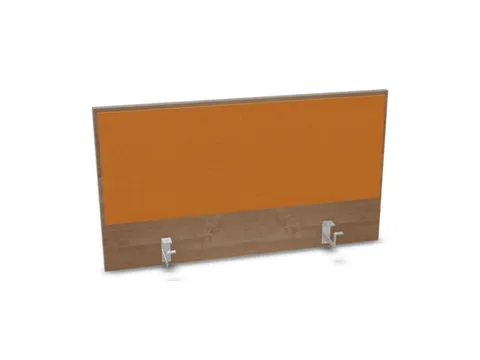 opzetpaneel,v. bureau,aanbouw achter,B 1000mm,NT-cherry,BN3005-geel