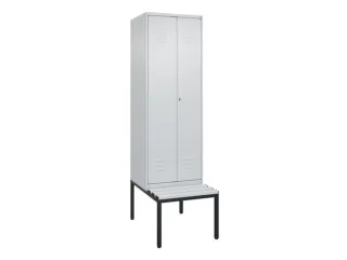 locker voor scheiding van kleding,HxBxD 2120x600x815mm,2vak - 1
