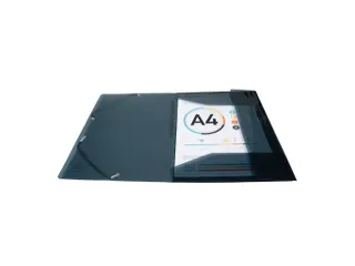 Elastomap IDERAMA PP 3klep A4 zwart - 5
