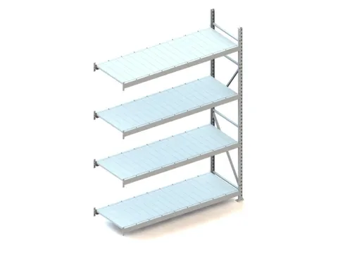 Breedvakstelling Aanbouwveld Hxbxd 2500x1851x650mm 4 Stalen Legborden