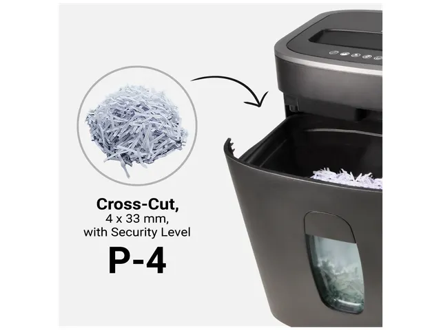 Papiervernietiger 14 Vel 4x33mm Snippers P-4 19 Liter