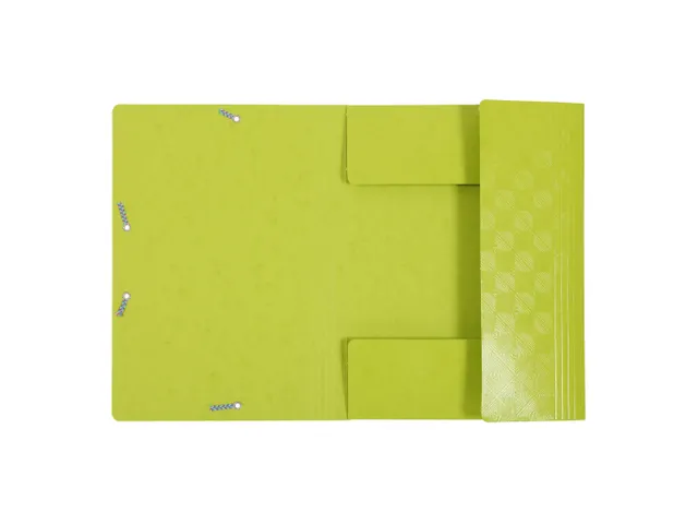 Elastomap A4 3 Kleppen Gelamineerd Glanskarton 600gr Assorti