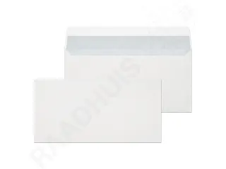 dienstenvelop Raadhuis 110x220mm DL (EA5/6) wit met plakstrip 500 stuk - 1