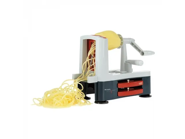 Westmark Fruit- groentesnijder SPIROMAT met 3 verwisselbare messen