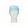 PPnw pet met klep haaropvang, blauw 'snood cap' 1000 Stuks