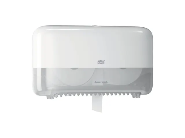 Tork 558040 T7 OptiServe Hulsloos Toiletpapier Dispenser Elevation Wit