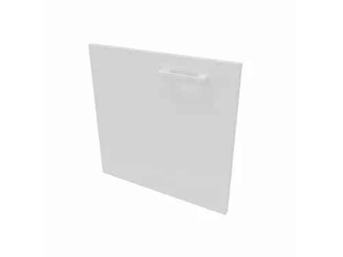 Vleugeldeur V. Scheidingswand Aanslag Links 450x430mm 1OH wit