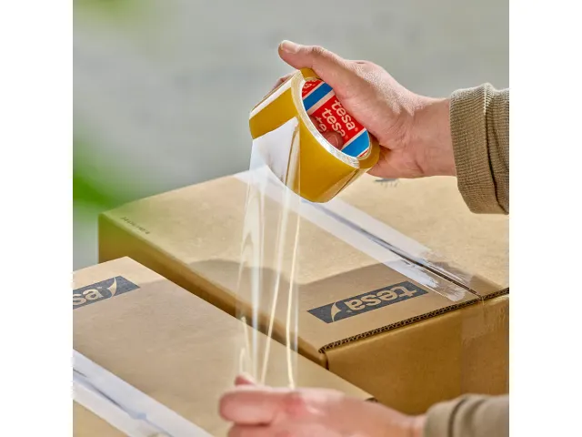 Tesa 60400 PLA verpakkingstape Bio & Strong 50mmx66 meter Transparant