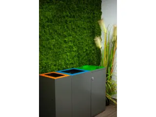V-Part Top voor Modulaire Afvalbak 85 en 90 L Oranje - 5