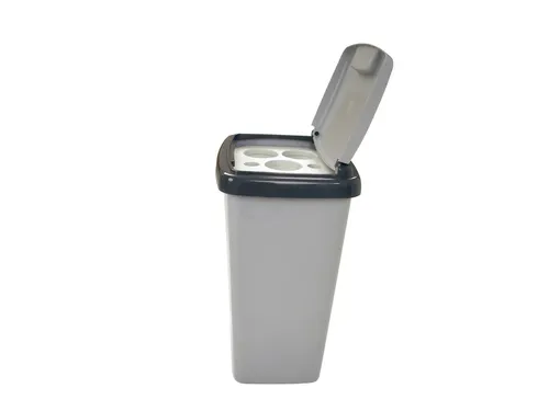 Bekerbak Vepa Bins bekerinzet 5-gaats 50 liter grijs