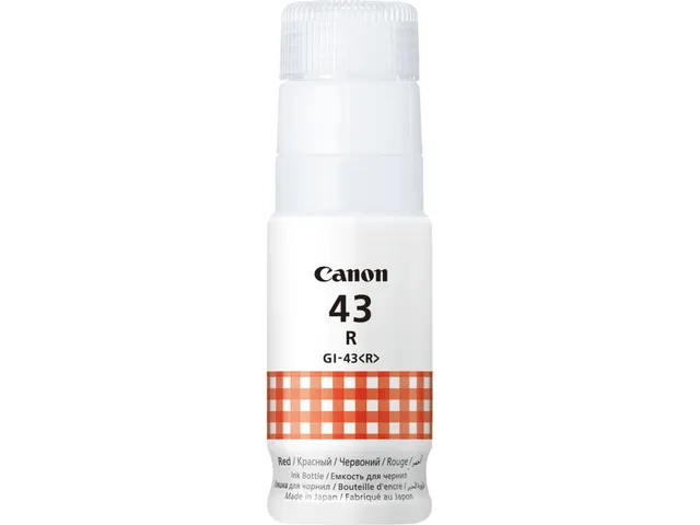 Canon GI-43R, Origineel, Rood, Canon, PIXMA G640 PIXMA G540, 60 ml, In