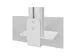 Bras 3 écrans Viewgo modular 230 blanc