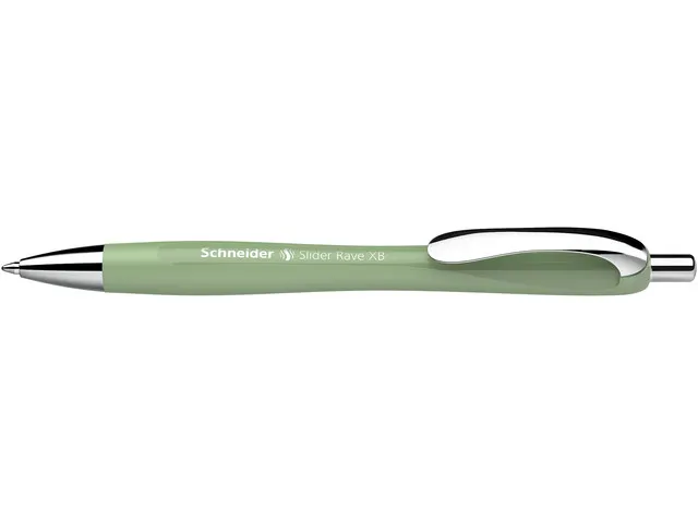 Stylo bille Schneider Slider Rave XB Edition Trend Vert organique