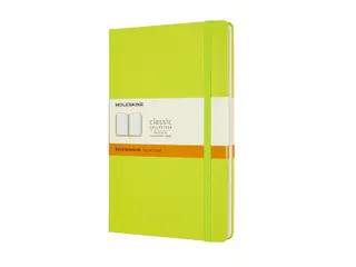 Notitieboek Moleskine large 130x210mm lijn hard cover lemon green - 2